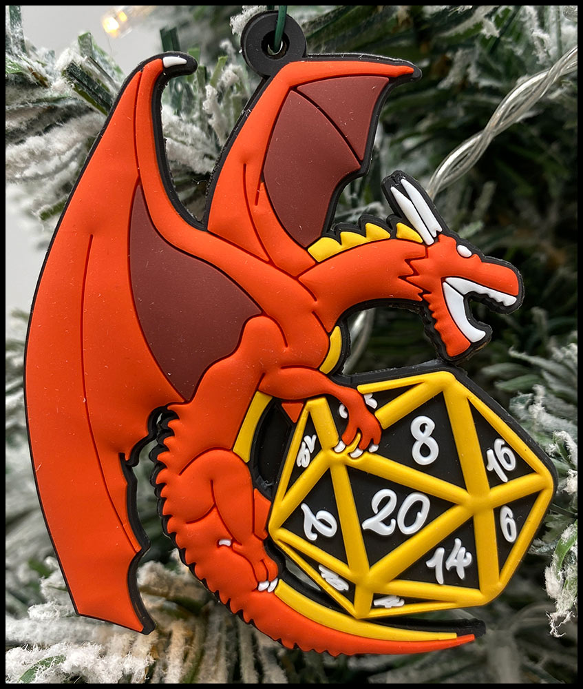 Dungeons and Dragons Christmas Ornament 2 Set