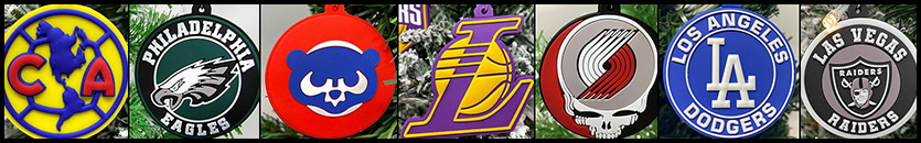 NFL Christmas Ornaments