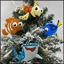 Finding Nemo Christmas Ornament Set