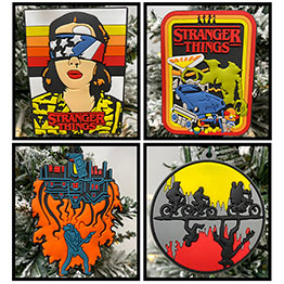 Stranger Things Christmas Ornaments