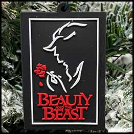 Disney Beauty and the Beast Musical Christmas Ornament