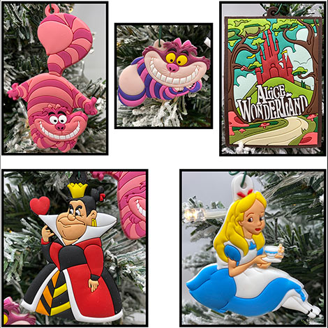 Alice in Wonderland Christmas Ornament