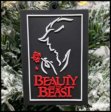 Beauty and the Beast Musical Ornament