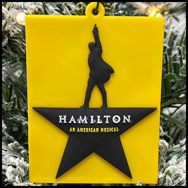 Hamilton Christmas Ornament