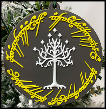 Lord of the Rings Single Ornament