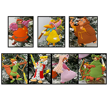 Disney Robin Hood Christmas Ornament Set