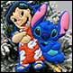 Disney Lilo and Stitch Christmas Ornaments